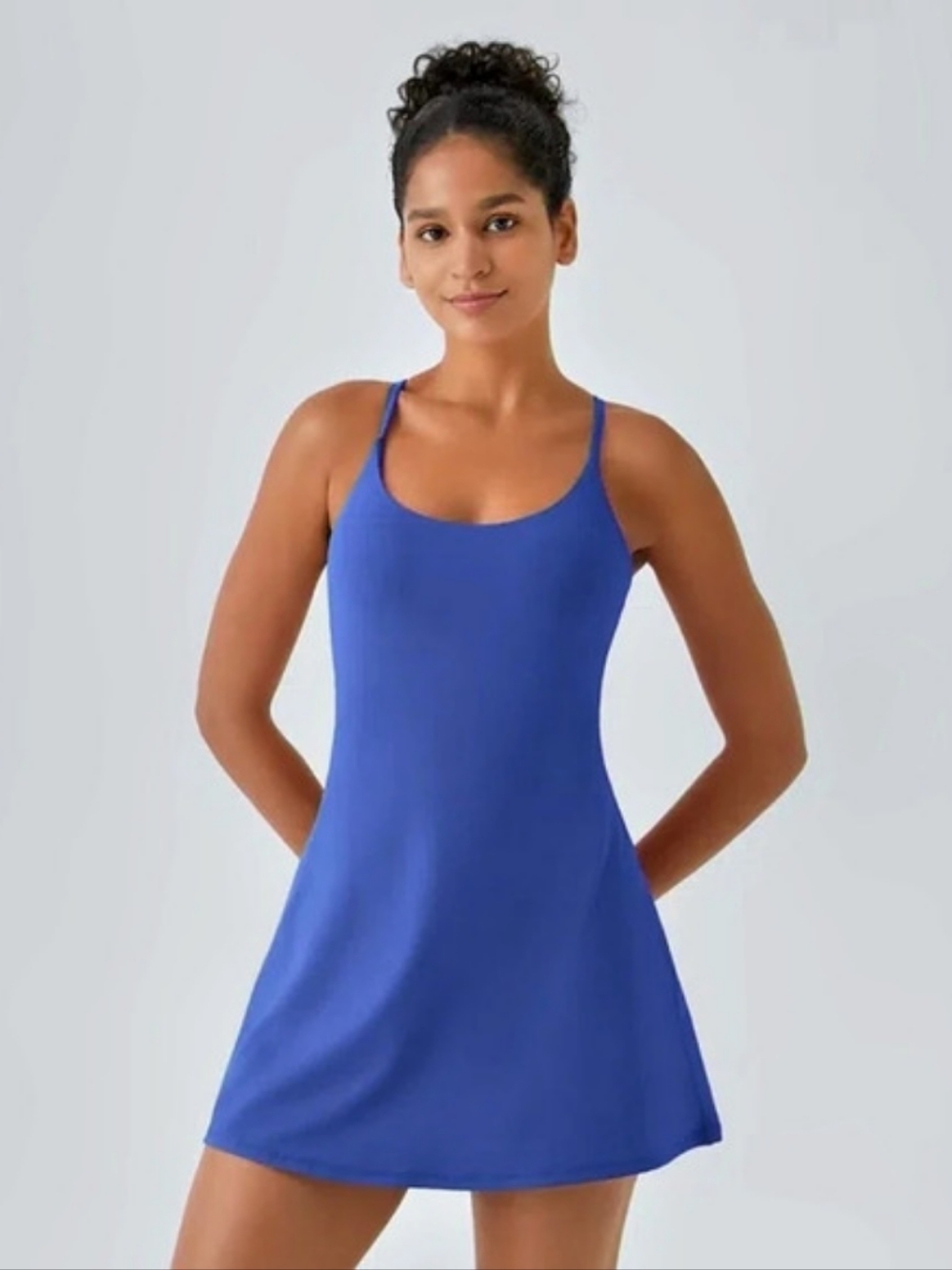 Halara Dress Blue Mini Active Dress Size XL